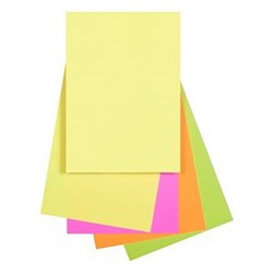 Quill Colour Copy Paper A4 80gsm Fluoro Assorted Pack of 250