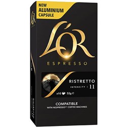L'OR Espresso Coffee Capsules Ristretto Box 100