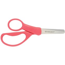 Westcott Scissors Lefty 127mm Blunt Tip Red Pack of 30