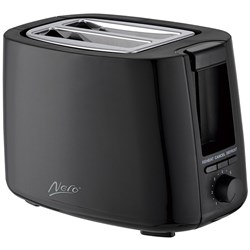 Nero 2 Slice Toaster Black Black