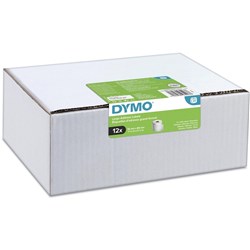 DYMO LabelWriter Large Address Labels 36 x 89mm Pack of 12 White