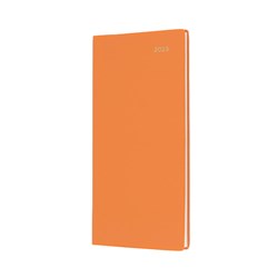 Collins Belmont Colours Diary B6/7 Slimline Week To View Orange