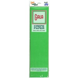 Alpen Gala Crepe Paper 240 x 50cm Emerald Green Pack Of 12