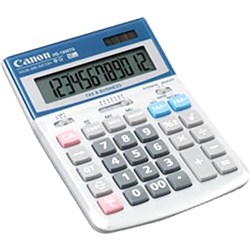Canon HS-1200TS Desktop Calculator 12 Digit Grey