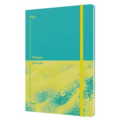 Jumble & Co Flex And Flow Fitness Journal A5 160 Page Teal