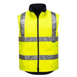 Portwest Hi-Vis Reversible Vest Extra Small Yellow