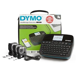DYMO 640CB LabelManager Executive Portable Label Printer Kit Black