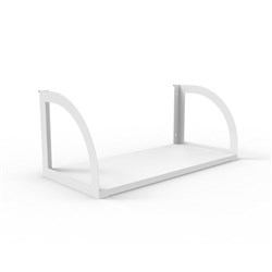 Rapidline Infinity Screen Hung Shelf 600W x 270D x 250mmH White