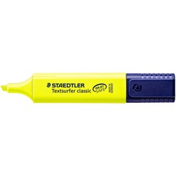 Staedtler Testsurfer Classic Highlighter Chisel 1-5mm Yellow