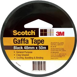 Scotch 933 Gaffa Tape 48mmx15m Black