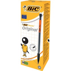 Bic Matic Mechanical Pencil 0.7mm Eraser Pack of 12