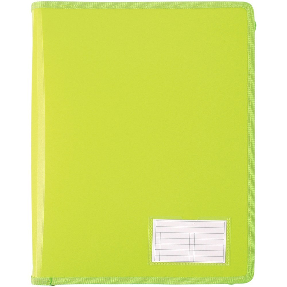 Binders & Folders Bantex Zipper Binder A4 2D 25mm Lime Adelaide